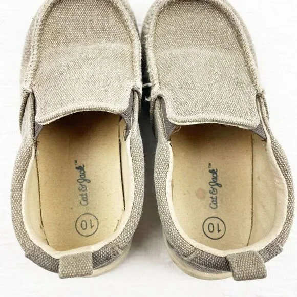 Boys canvas shoes size 10 tan - Picture 4 of 8